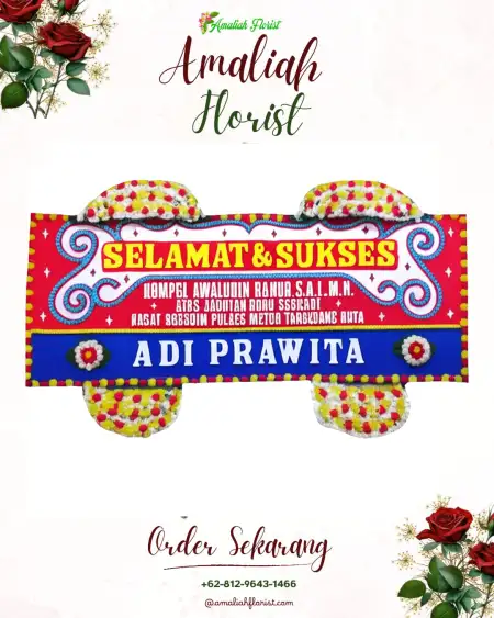 Papan Bunga Ucapan Selamat Julang